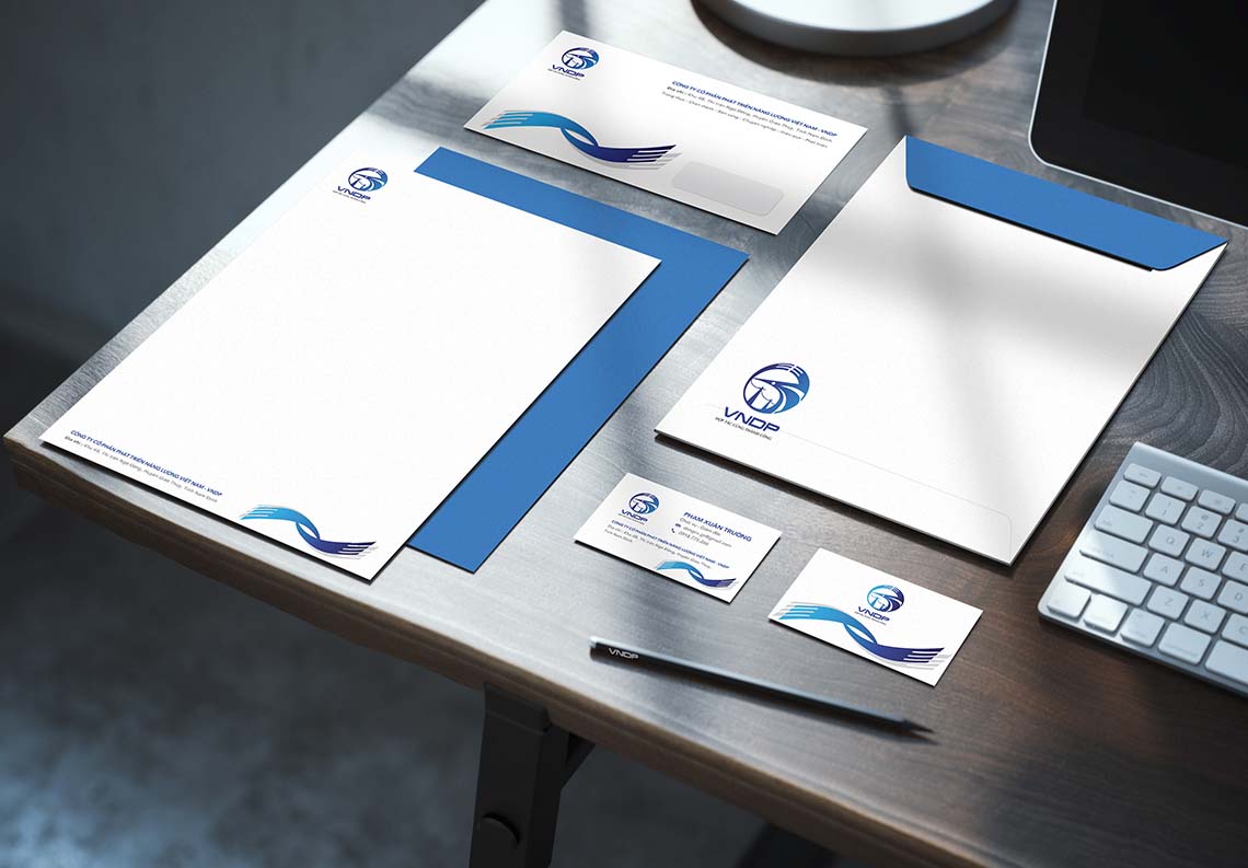 VNPD - Thiết kế logo Công ty CP phát triển năng lượng Việt Nam - VNPD